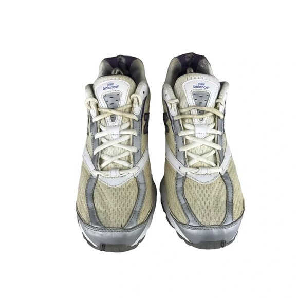 New Balance Womens White 416 WR416WPB Lace Up Low Top Running Shoes Size US 8.5B - Picture 4 of 11